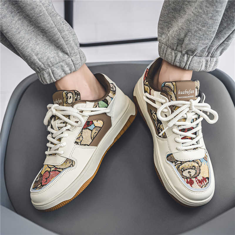 Men'S Shoes With Height Increase - Sepatu Skater Pria Plataform Penambah Tinggi,