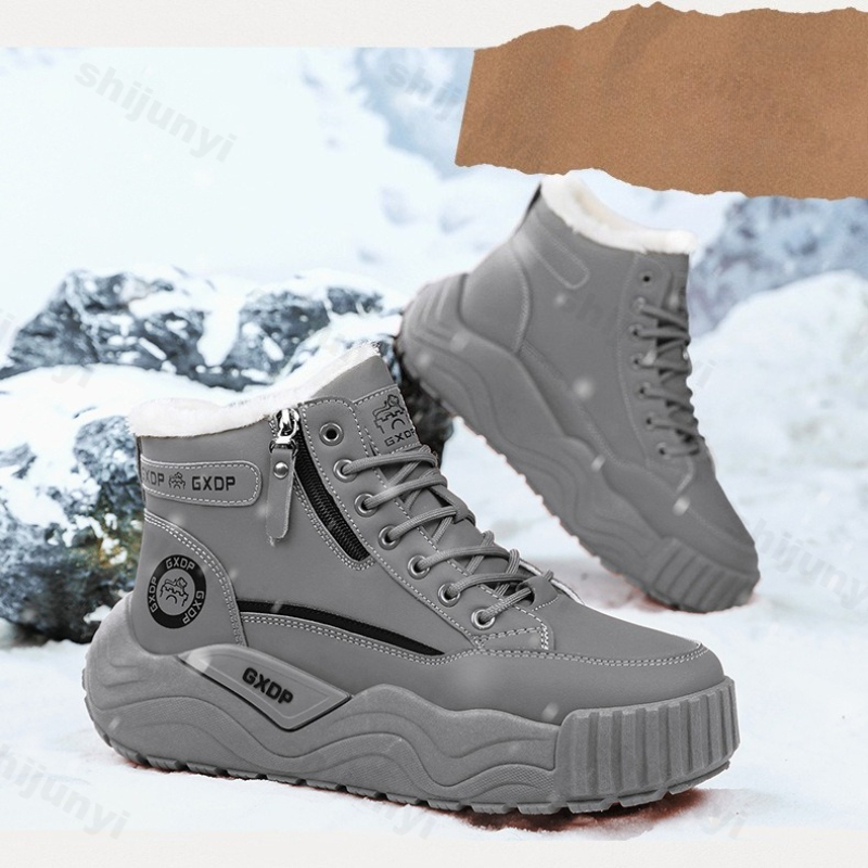 Sepatu Bot Salju Pria Ukuran B - Men'S Shoes With Height Increase ulasan dan harga