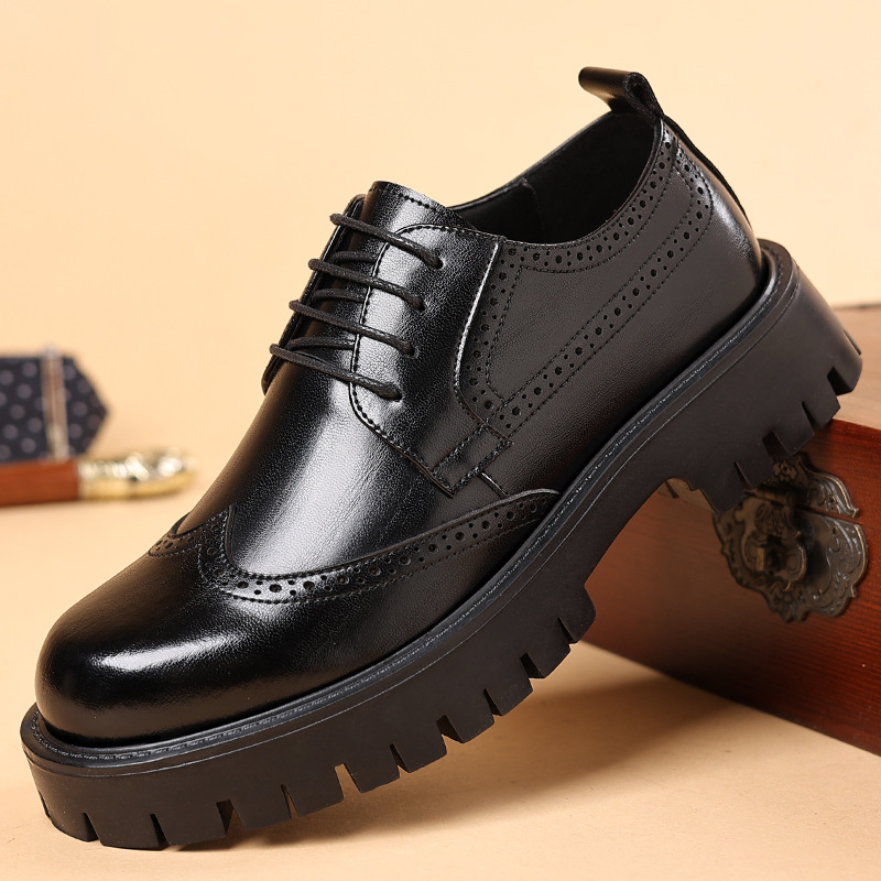 Sepatu kulit pria, model sol t - Men'S Shoes Smart ulasan dan harga