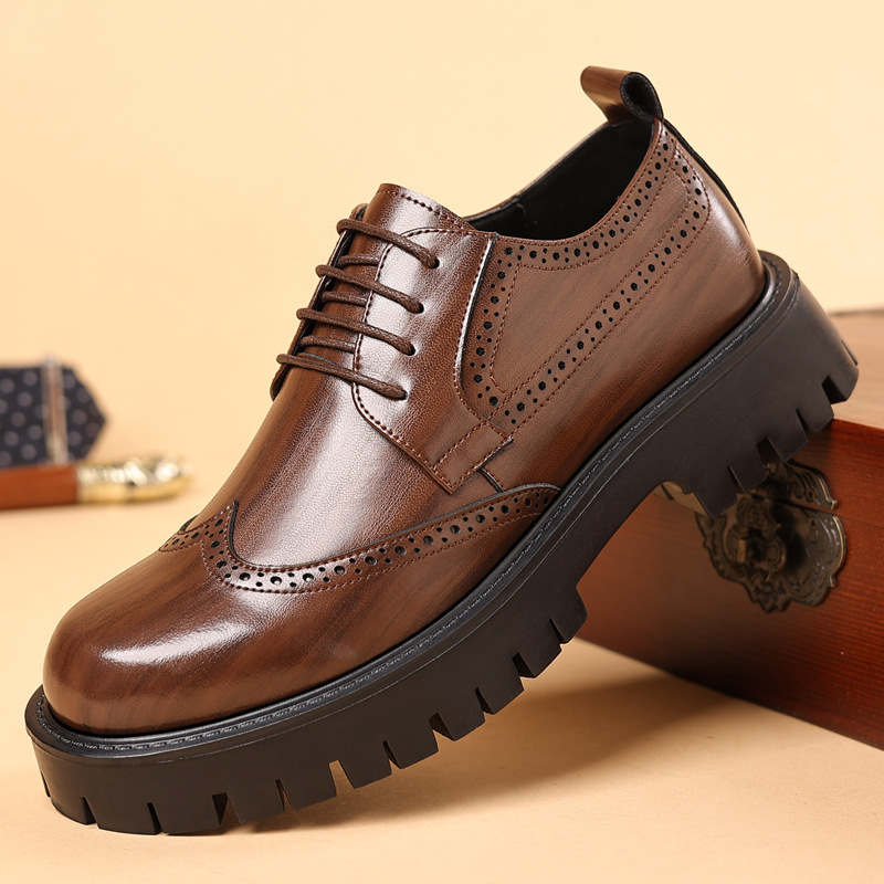 Sepatu kulit pria, model sol t - Men'S Shoes Smart ulasan dan harga