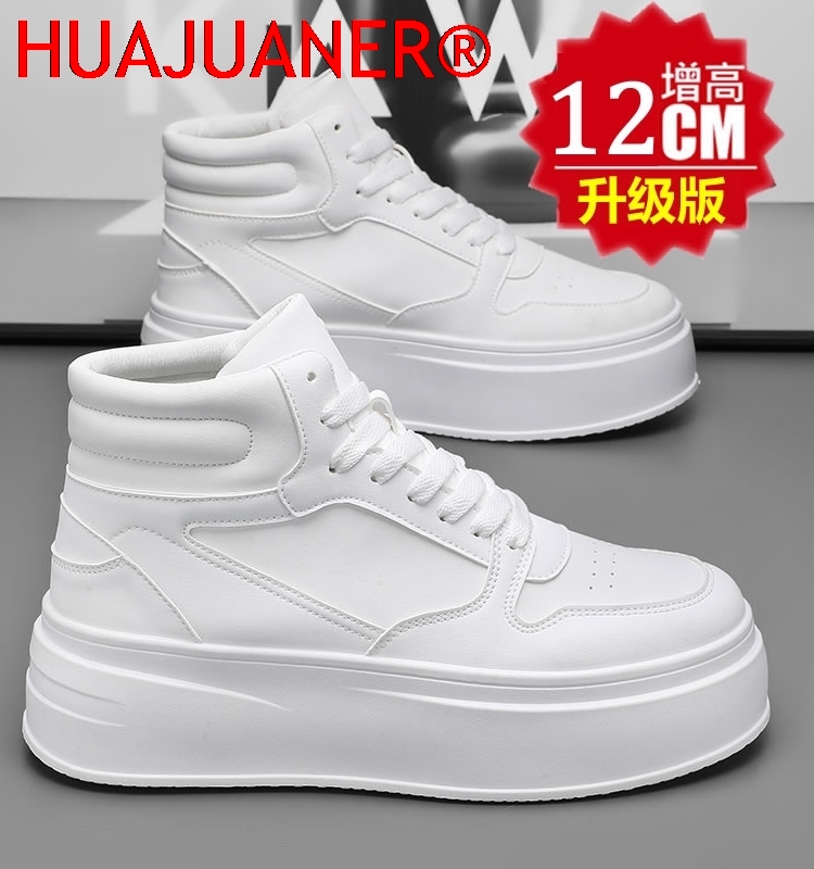 Sepatu Pria High-Top Kulit, Se - Men'S Shoes Hey Dude ulasan dan harga