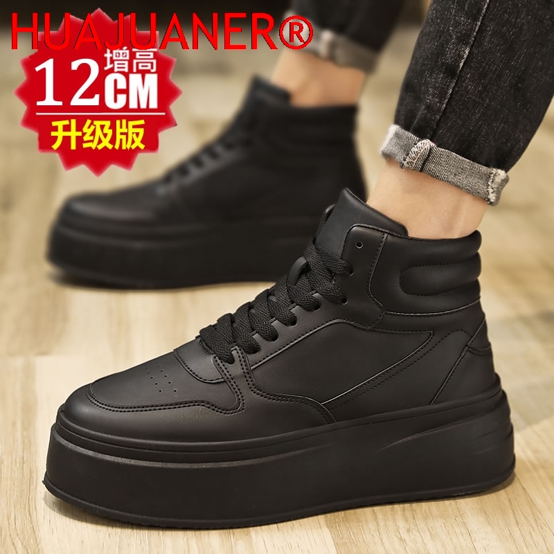 Sepatu Pria High-Top Kulit, Se - Men'S Shoes Hey Dude ulasan dan harga